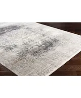 Surya Solar Sor- Charcoal 3' x 9'10" Runner Area Rug