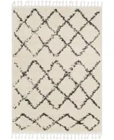 Surya Berber Shag Bbe Charcoal Area Rug