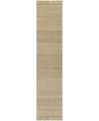 Closeout! Surya Tropica Awap-5003 Khaki 2'3" x 10' Runner Area Rug