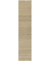 Closeout! Surya Tropica Awap-5003 Khaki 2'3" x 10' Runner Area Rug