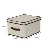 Household Essentials Canvas Large Storage Box
