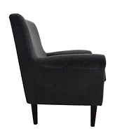 Foxhill Trading Ellis Rolled Armed Lounge Chair
