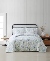 Cottage Classics Field Floral King 3 Piece Comforter Set