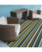 Oriental Weavers Caspian CAS02 3'7" x 5'6" Outdoor Area Rug