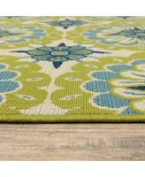 Jhb Design Bella Bel10 Green Rug