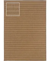 Jhb Design Magu MAG01 Tan 7'10" x 10'10" Outdoor Area Rug