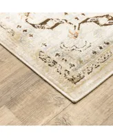 Jhb Design Romeo ROM06 Beige 3'10" x 5'5" Area Rug