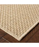 Jhb Design Magu MAG06 Sand 8'6" x 13' Outdoor Area Rug