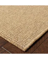 Jhb Design Magu MAG05 Tan 3'7" x 5'6" Outdoor Area Rug