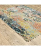 Jhb Design Arcadia ARC03 Multi 5'3" x 7'6" Area Rug