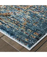 Jhb Design Gotham GOT05 Blue 9'10" x 12'10" Area Rug