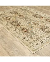 Jhb Design Romeo ROM06 Beige 6'7" x 9'2" Area Rug