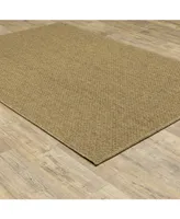 Jhb Design Magu MAG06 Tan 3'7" x 5'6" Outdoor Area Rug