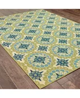 Jhb Design Bella Bel10 Green Rug