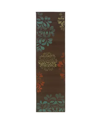 Jhb Design Negril NEG04 2'3" x 7'6" Runner Rug