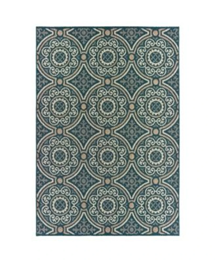 Jhb Design Scope Sco07 Blue Rug