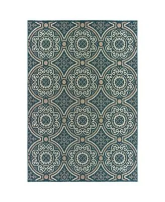 Jhb Design Scope Sco07 Blue Rug