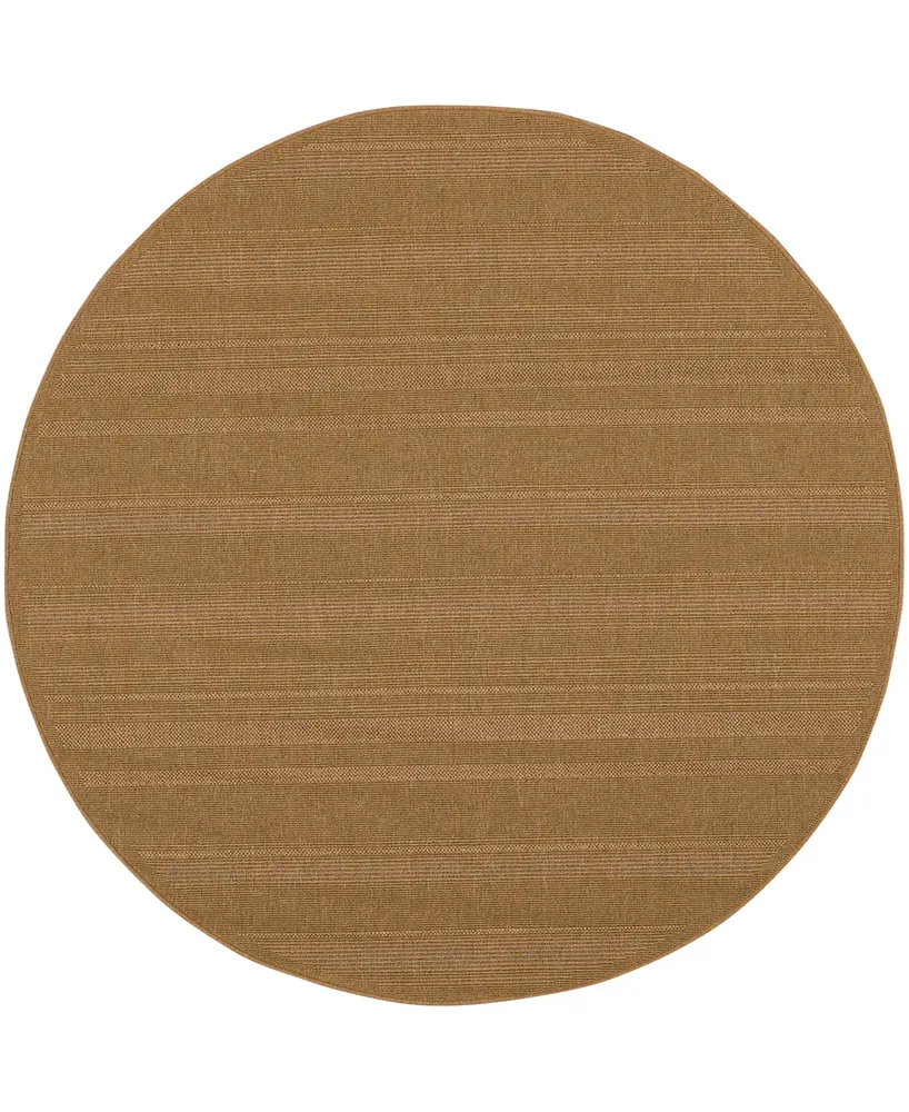 Jhb Design Veranda VER05 Beige 7'10" Round Rug