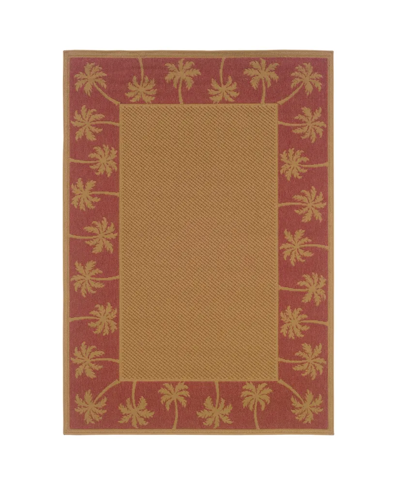 Jhb Design Veranda VER03 6'3" x 9'2" Outdoor Area Rug