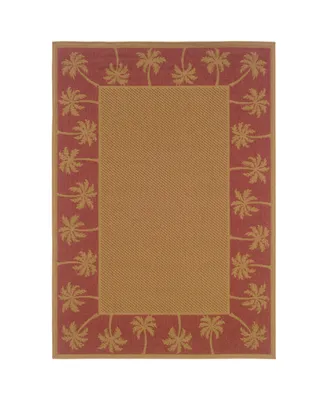 Oriental Weavers Lanai LAN03 6'3" x 9'2" Outdoor Area Rug