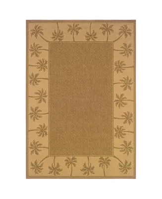 Oriental Weavers Lanai LAN03 Tan 3'7" x 5'6" Outdoor Area Rug