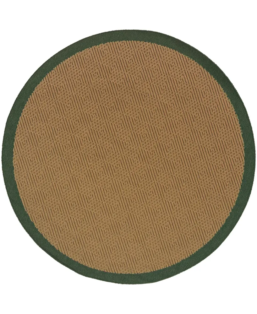 Oriental Weavers Lanai LAN02 7'10" Round Rug