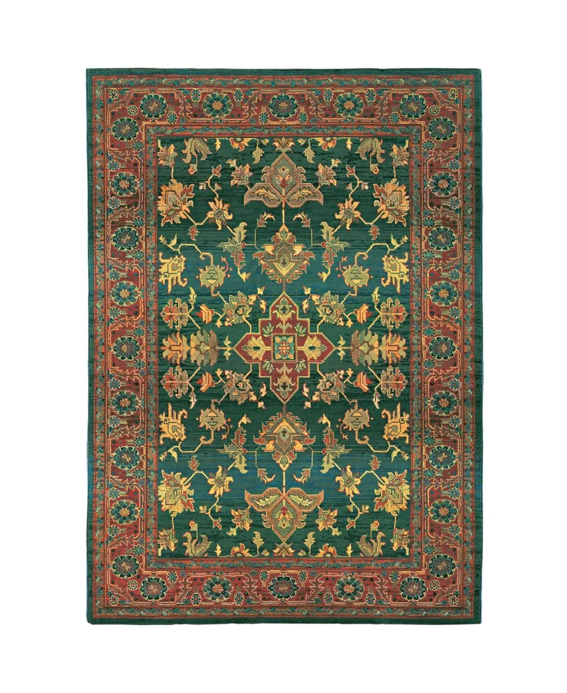 Closeout! Jhb Design Kismet KIS08 Blue 2'3" x 7'6" Runner Rug