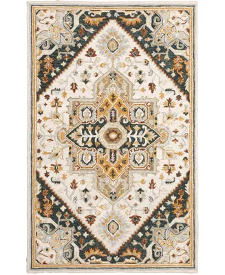 Jhb Design Garden GAR07 Ivory 3'6" x 5'6" Area Rug