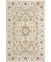 Jhb Design Garden GAR03 Ivory 3'6" x 5'6" Area Rug