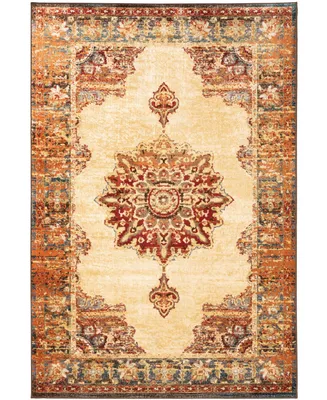 Jhb Design Romeo ROM07 Gold 3'10" x 5'5" Area Rug