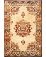 Jhb Design Romeo ROM07 Gold 3'10" x 5'5" Area Rug