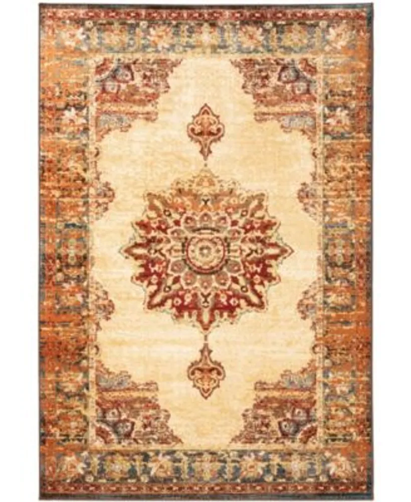 Jhb Design Romeo Rom07 Gold Rug