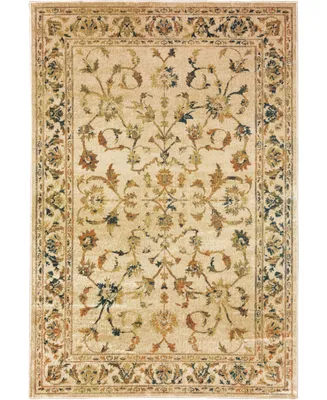 Jhb Design Romeo ROM02 Beige 6'7" x 9'2" Area Rug