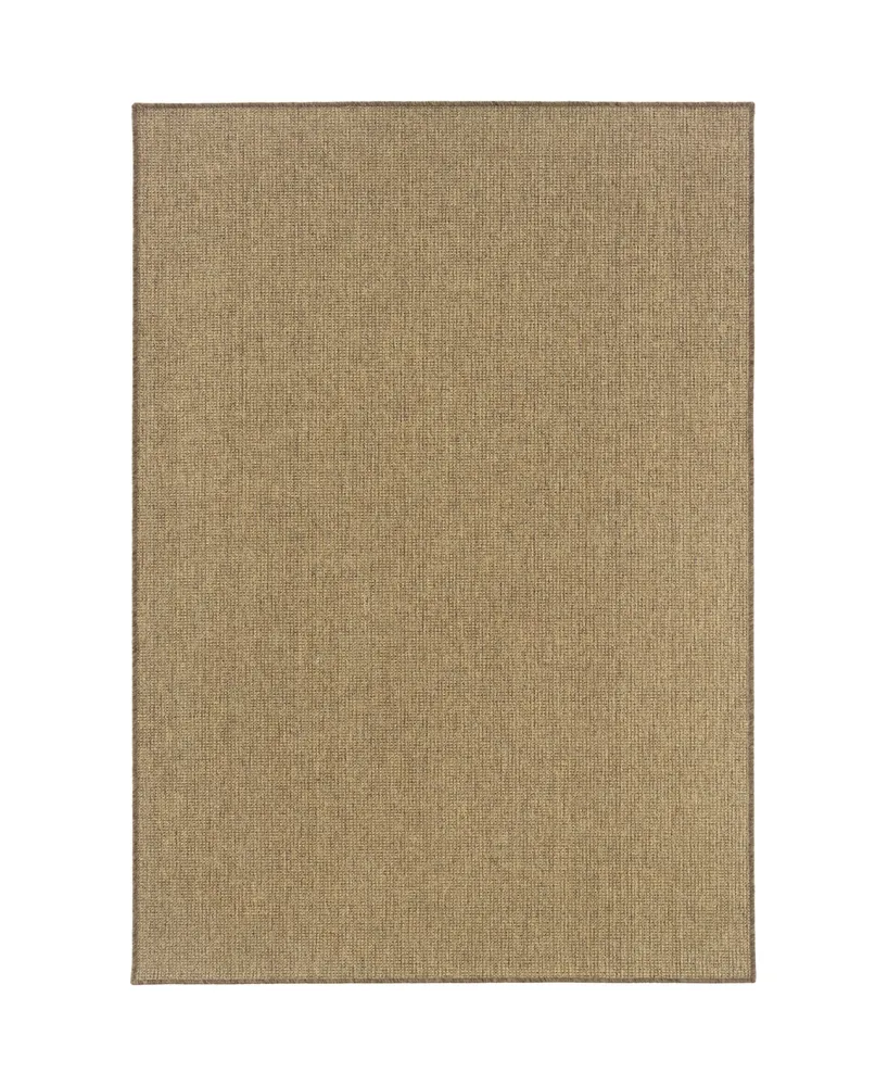 Jhb Design Magu MAG05 Tan 6'7" x 9'6" Outdoor Area Rug