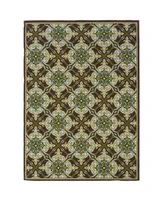 Jhb Design Bella BEL03 8'6" x 13' Outdoor Area Rug