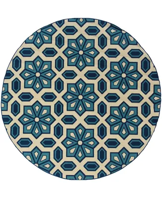 Oriental Weavers Caspian CAS12 7'10" Round Rug