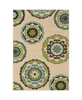 Jhb Design Bella BEL11 5'3" x 7'6" Outdoor Area Rug