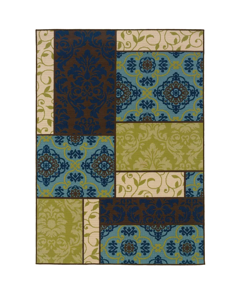 Jhb Design Bella BEL05 2'5" x 4'5" Outdoor Area Rug