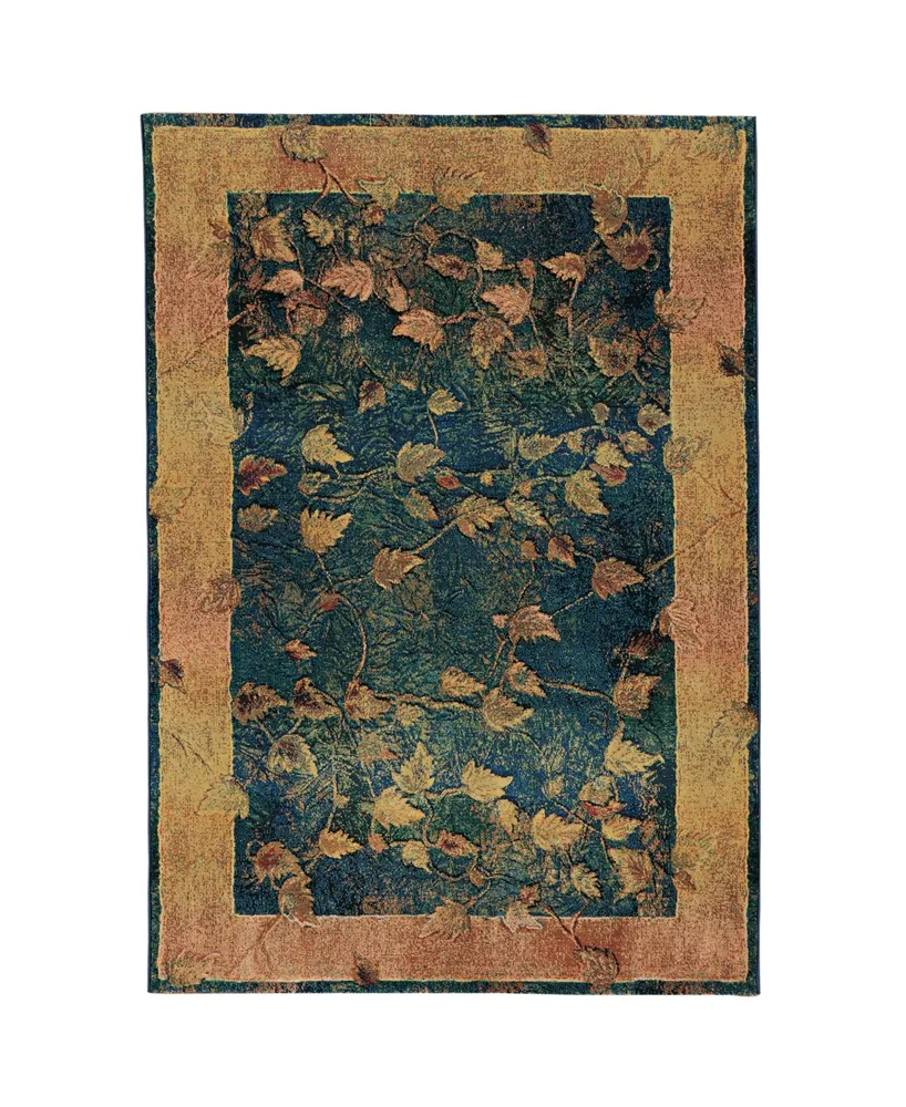 Jhb Design Kismet KIS02 Blue 4' x 5'9" Area Rug