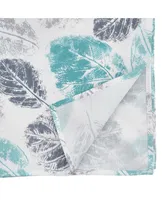 Saro Lifestyle Leaf Print Tablecloth