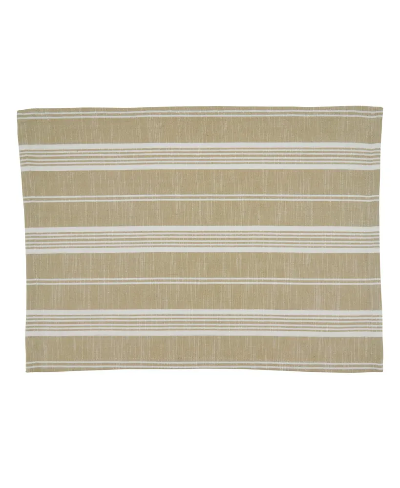 Saro Lifestyle Striped Placemat Set of 4