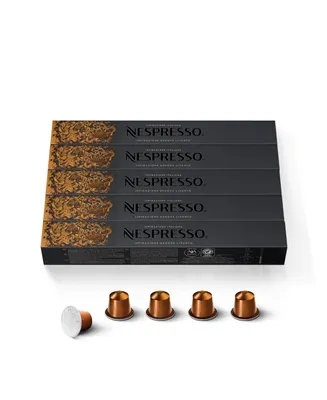 Nespresso Capsules OriginalLine, Ispirazione Genova Livanto, Medium Roast Espresso Coffee, 50-Count Espresso Pods, Brews 1.35-oz.