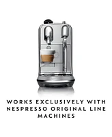 Nespresso Capsules OriginalLine, Ispirazione Palermo Kazaar, Dark Roast Coffee, 50-Count Espresso Pods, Brews 1.35-oz.