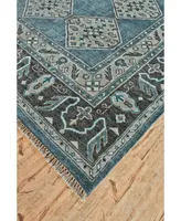 Feizy Ustad R6111 Blue 2' x 3' Area Rug