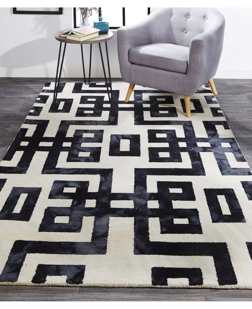 Feizy Lorrain R8568 Slate 8' x 11' Area Rug