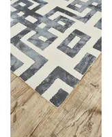 Feizy Lorrain R8568 Slate 2' x 3' Area Rug