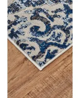 Feizy Milton R3466 Cobalt 2'2" x 4' Area Rug