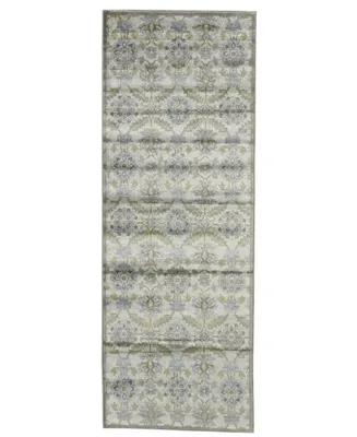 Feizy Katari R3375 Beige 2'10" x 7'10" Runner Rug