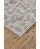 Feizy Mali R8629 Silver 5' x 8' Area Rug