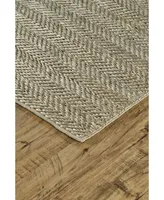 Feizy Kaelani R0770 Gray 5' x 8' Area Rug